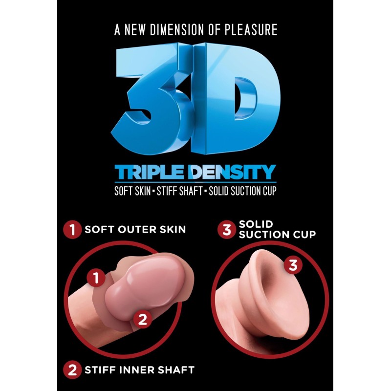 8Inch Triple Density Cock